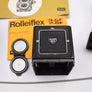 Appareil photo argentique Rolleiflex 3,5F TLR avec objectif planaire 75 mm f/3,5