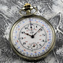 Montre gousset de poche chronographe vintage