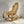 FAUTEUIL ROCKING-CHAIR ART-DECOR 1950 MODERNISTE