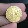 Magnifique écu Salut d'or Henri VI