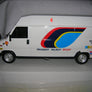 Rare fourgon et remorque Peugeot 205 T16 1/18 Ottomobile – Montecarlo 1985