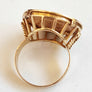 BAGUE CHEVALIÈRE OR 18 K PIECE 20 FRANCS OR 1891