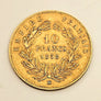 Magnifique pièce de 10 francs or Napoléon III * Tête Nue * 1858 BB