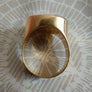 Bague Chevalière or 18 carats Marianne 20 Francs