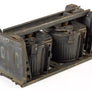 Rare porte-tambour Luft MG34/MG42 d'origine WW2 avec ses deux tambours trommels authentiques