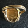 Bague en or jaune 18 carats  10 francs Or 1850