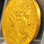 ANCIENNE PIECE 20 FRANC OR MERLEY 1850 A PARIS