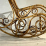 FAUTEUIL ROCKING-CHAIR ART-DECOR 1950 MODERNISTE