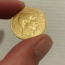 Ancienne pièce de 50 francs Napoléon en or massif